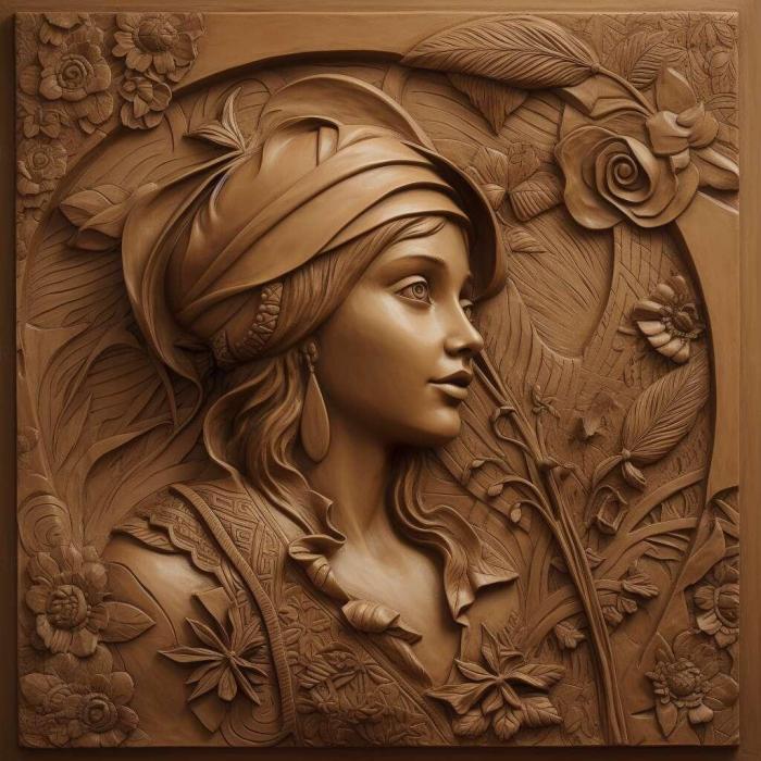 نموذج ثلاثي الأبعاد لآلة CNC 3D Art 